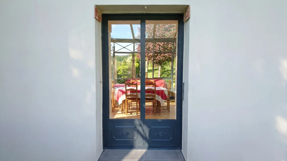 Intérieur moderne, niveau de palier d'escalier